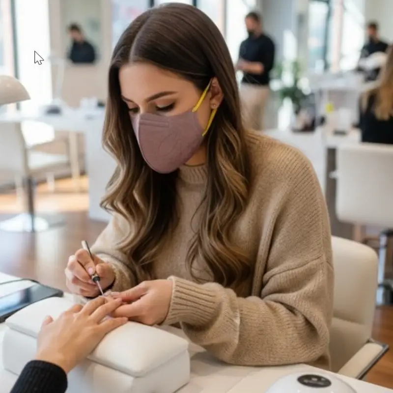 Is a dust collector really enough protection during nail removal?