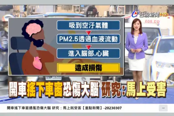 Inhaling PM2.5 immediately damages the brain